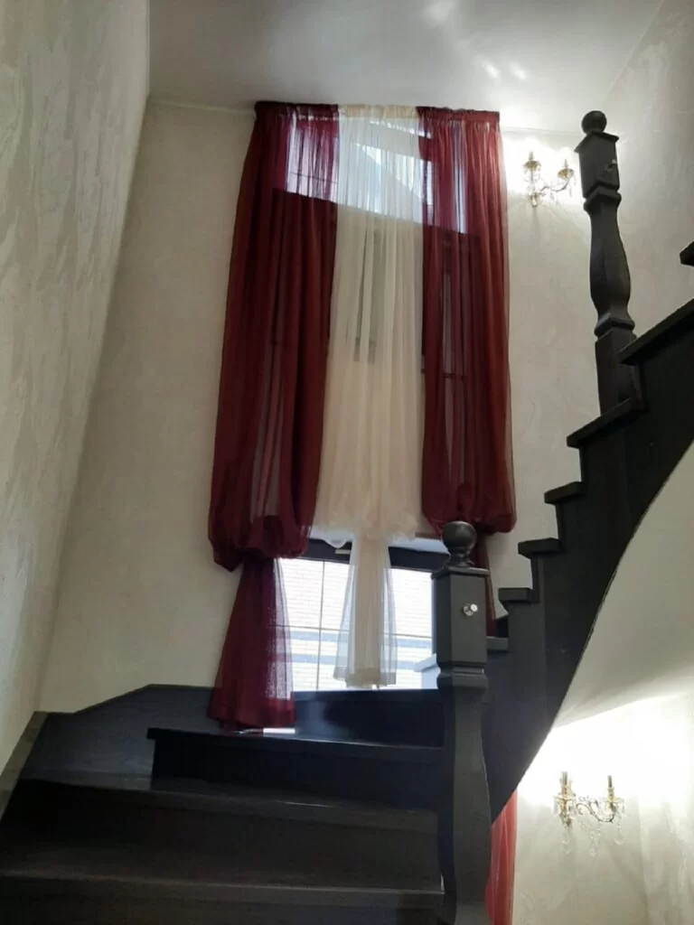 Легкие шторы на подхвате