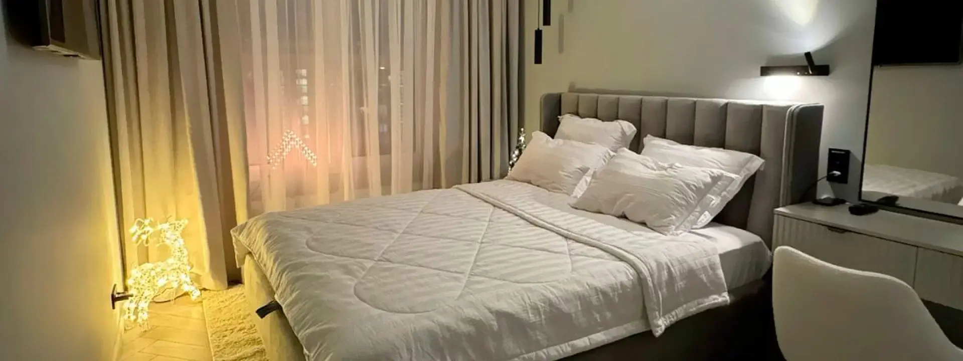 Шторы в спальнях